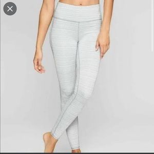 Athleta Chaturanga Light Gray Legging Tall